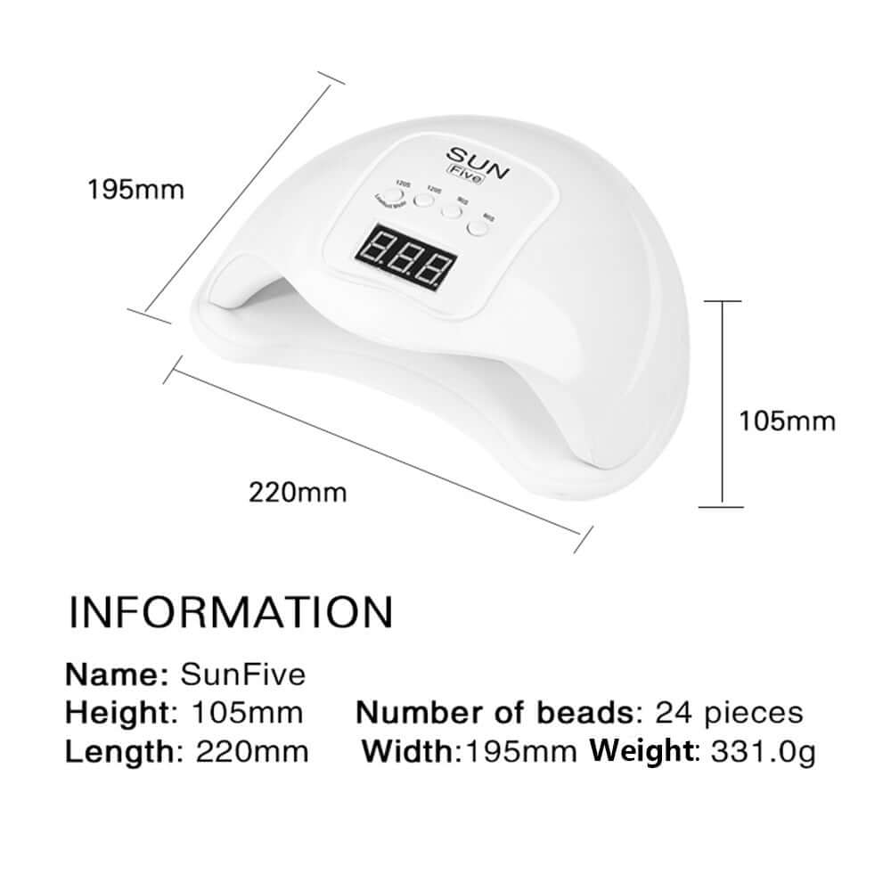 48W Nail Dryer Fast Drying Gel Nail Dryer - Image 5