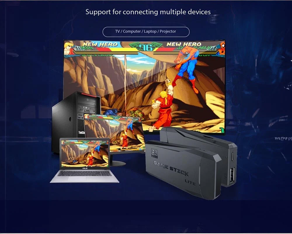 4K Wireless HDMI TV Gaming Stick Console - Image 5