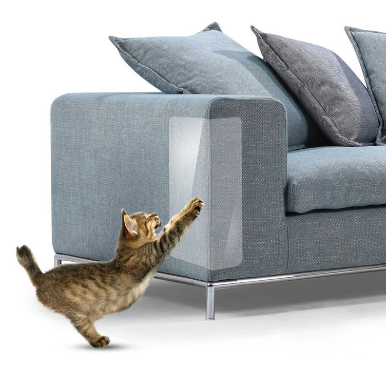 4PCS Pet Cat Anti Scratch Guard Mat Cat Scratching Post Furniture Sofa Protector - Image 10
