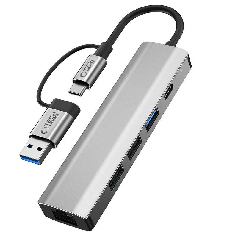5-in-1 USB Multi-Port Type C Hub USB-C Docking Station with Ethernet - Image 8