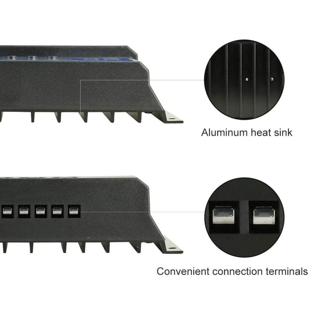 50A Solar Charge Controller USB 12V 24V - Image 3