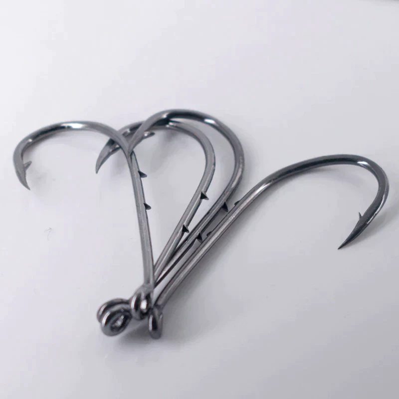 50pcs Double-backed 5/0  High Carbon Fishing Hooks - Image 4