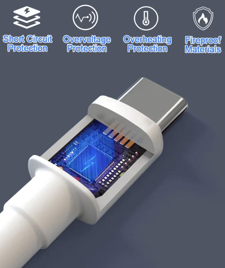 5A 100W USB-C to Lightning Cable – Super Speed Fast Charging & Data Sync - Image 4