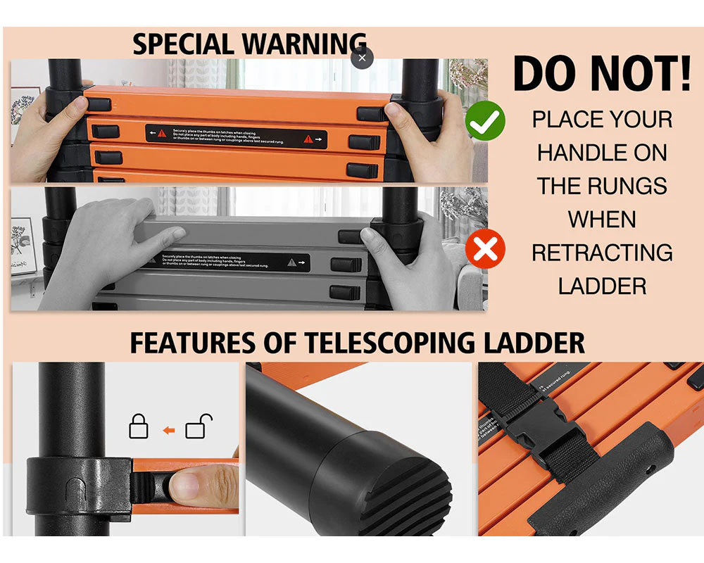 6.2M Telescoping Ladder - Image 9