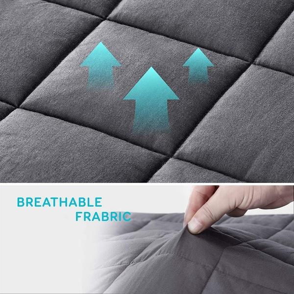 6.8kg Weighted blanket 152 x 203cm - Image 4
