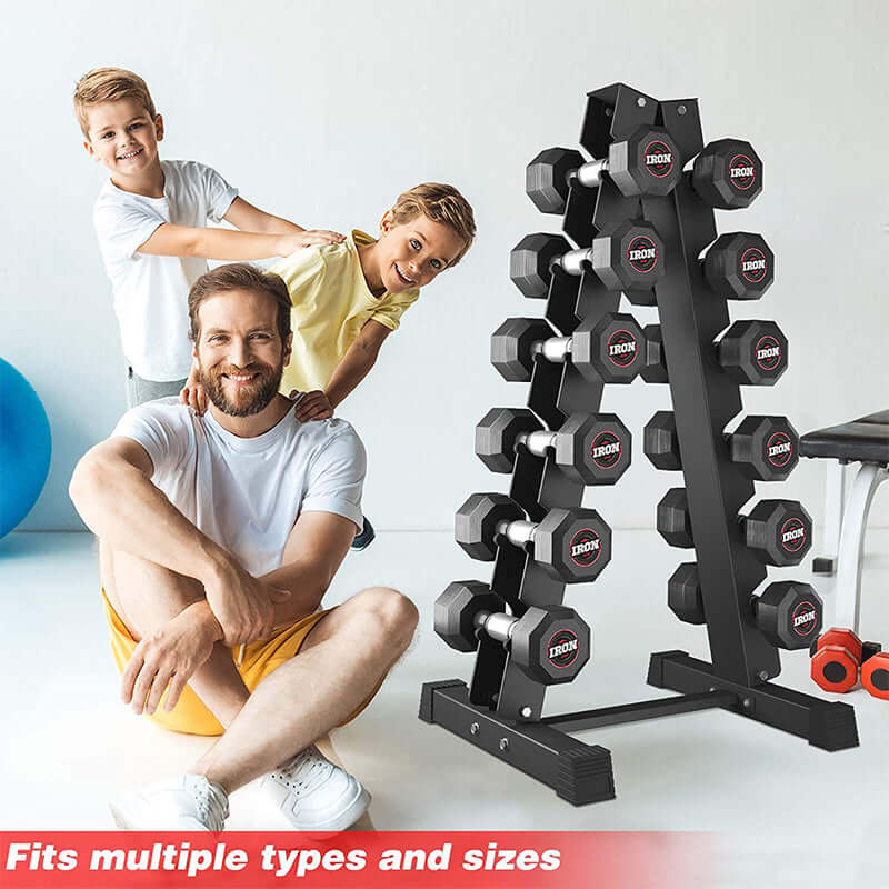 6-Tier Dumbbell Rack Stand - Image 3