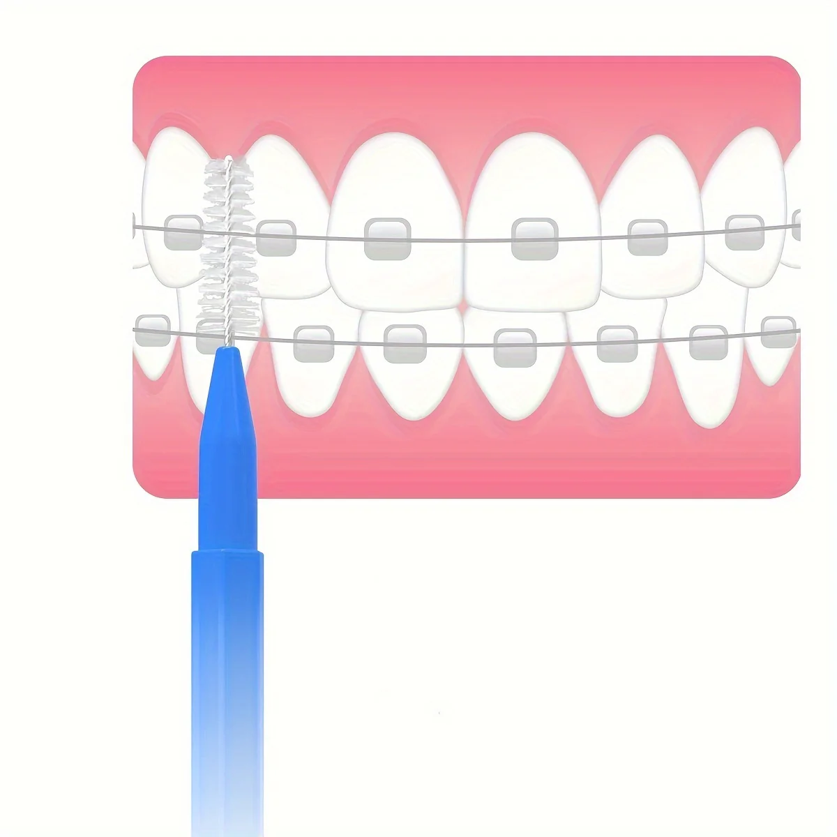60Pcs X 1.2 mm Interdental Brushes Health Care Tooth - Image 7