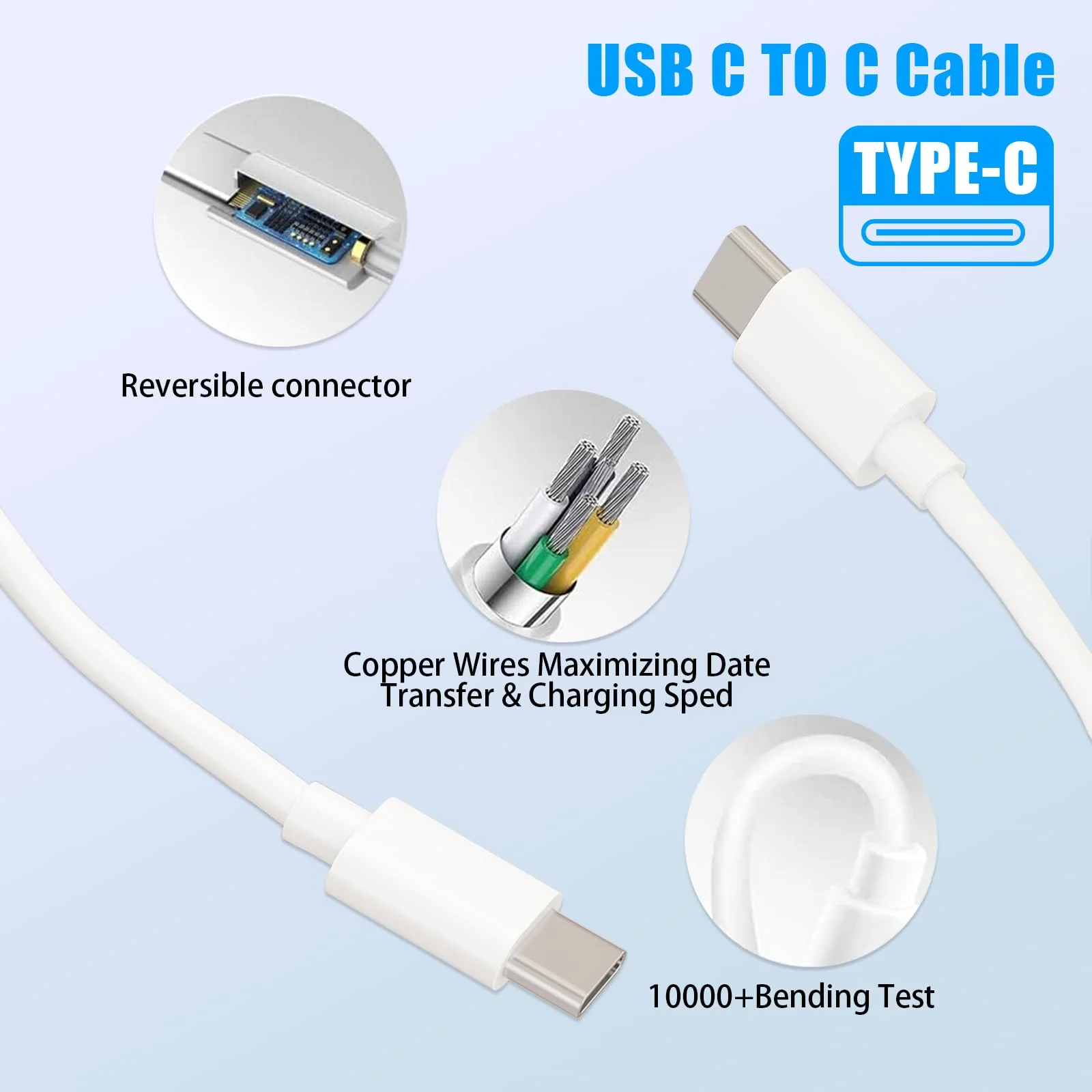 61W USB C Replacement MacBook Charger - Image 5