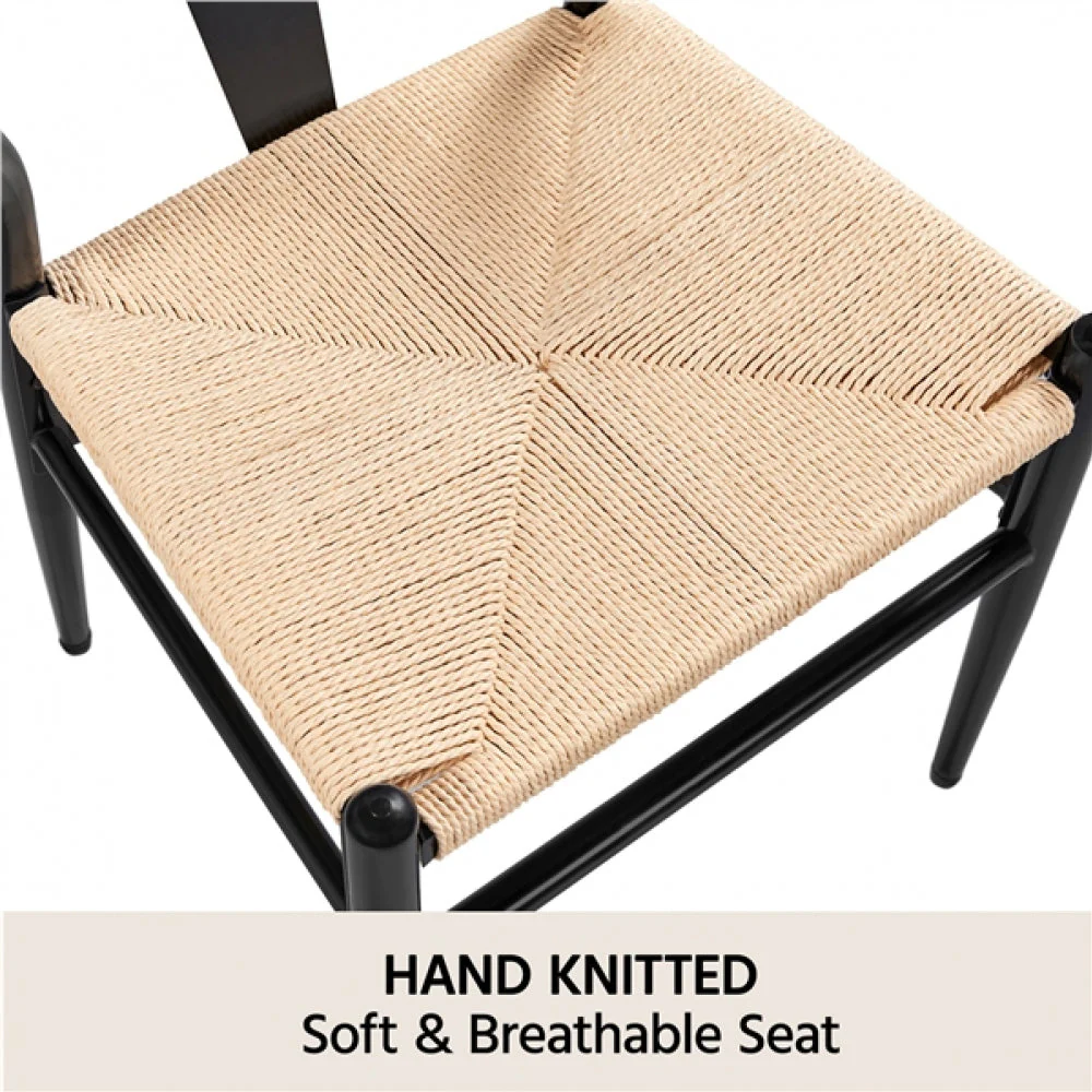 6pcs Weave Dining Chairs - Image 8