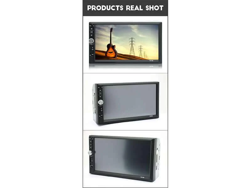 7" Double DIN Touch Bluetooth Car Stereo - Image 3