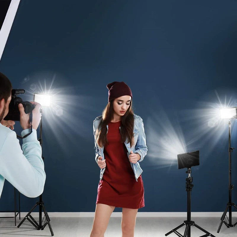 70 LED Video Light with Tripod Stand 1.2M - Image 4