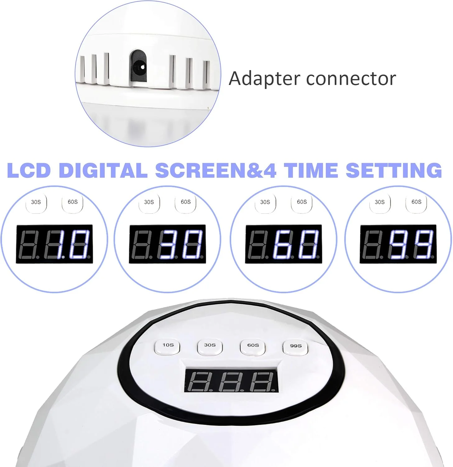 72W UV LED Nail Lamp Nail Dryer - Image 7