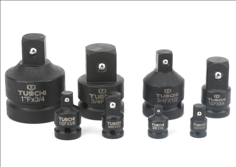 8 Piece Impact Socket Adapter and Reducer Set - Image 2