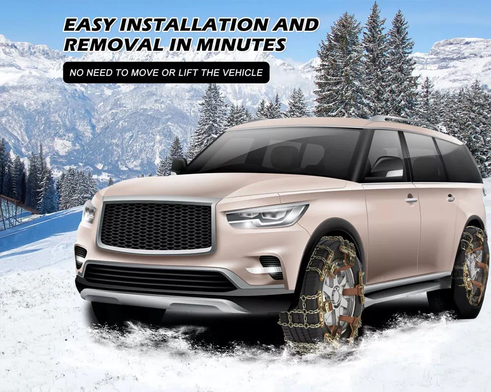 8pcs Car Tire Snow Chain - Image 12