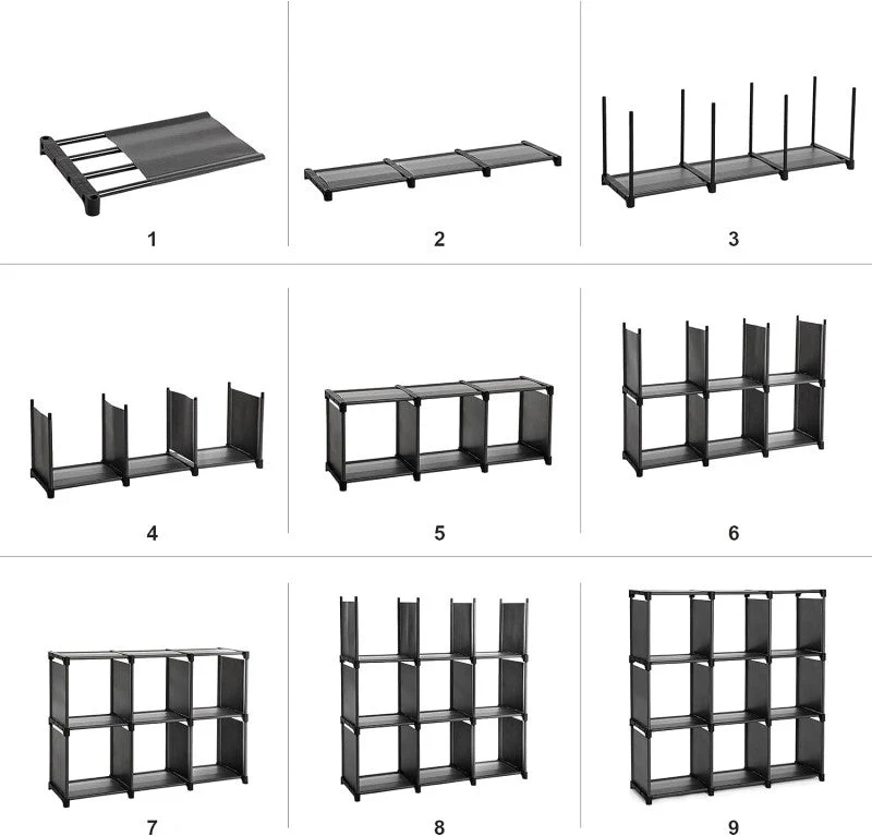 9 Cube Modular Storage Shelves Bookshelf - Image 3
