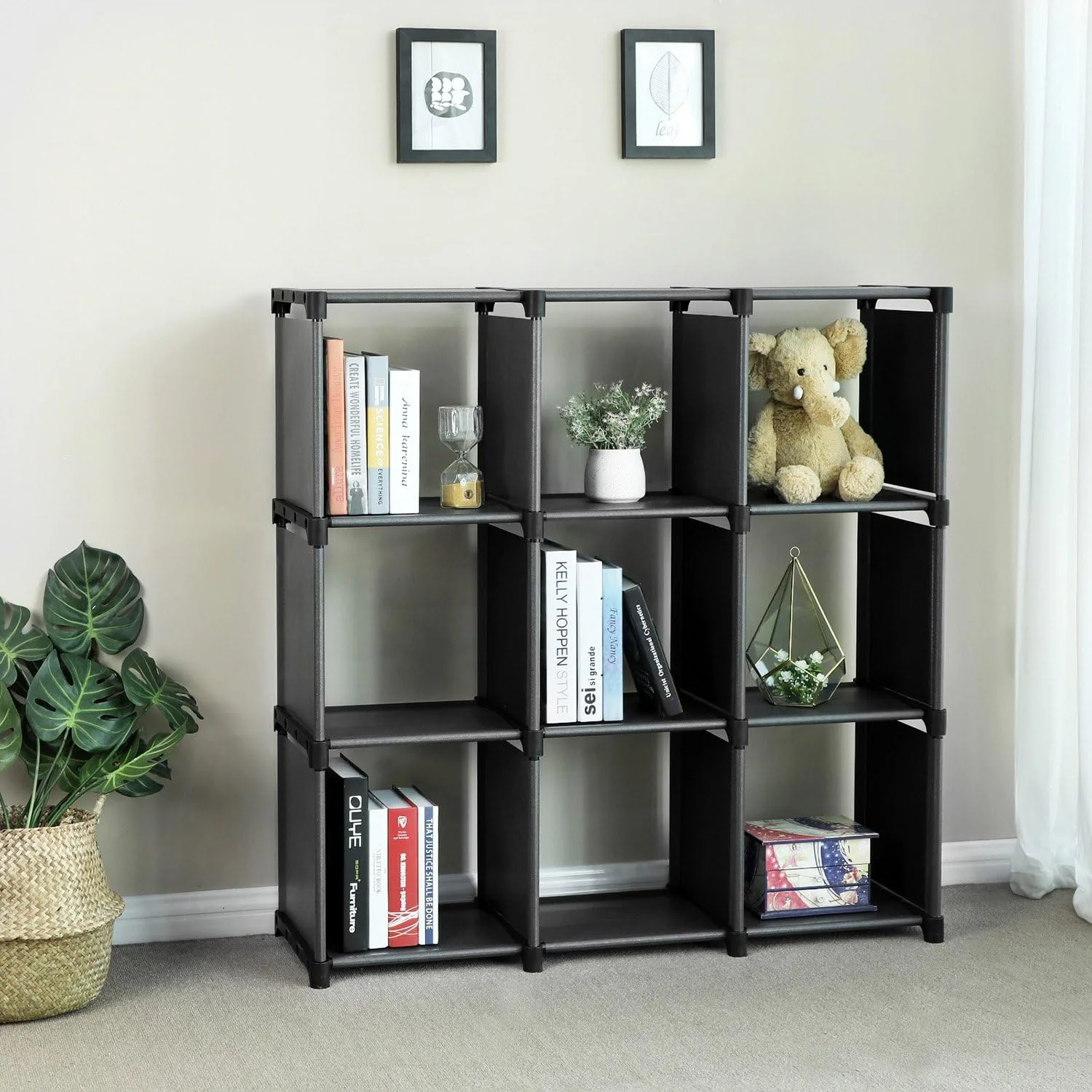 9 Cube Modular Storage Shelves Bookshelf - Image 8
