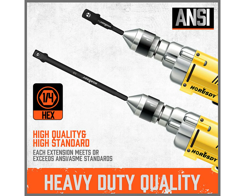 9-Piece Impact Drill Socket - Image 3