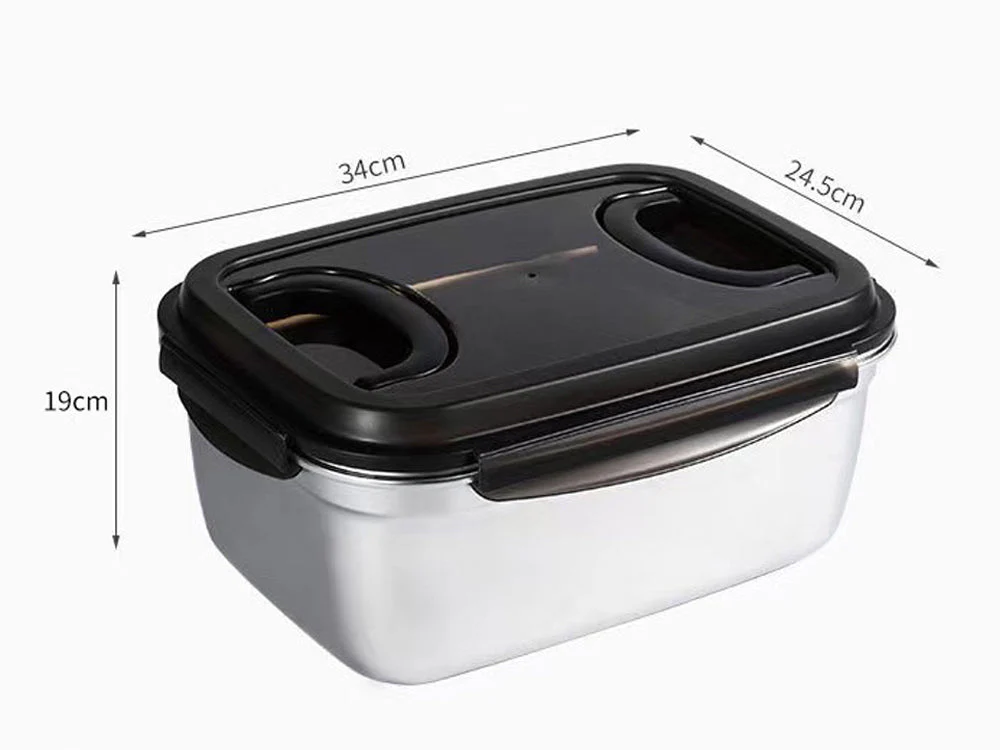 9500ml 304 Stainless Steel Food Storage Container - Image 5