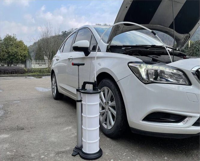 9L Manual Waste Oil Fluid Extractor Pump Fuel Car Boat Transfer - Image 3