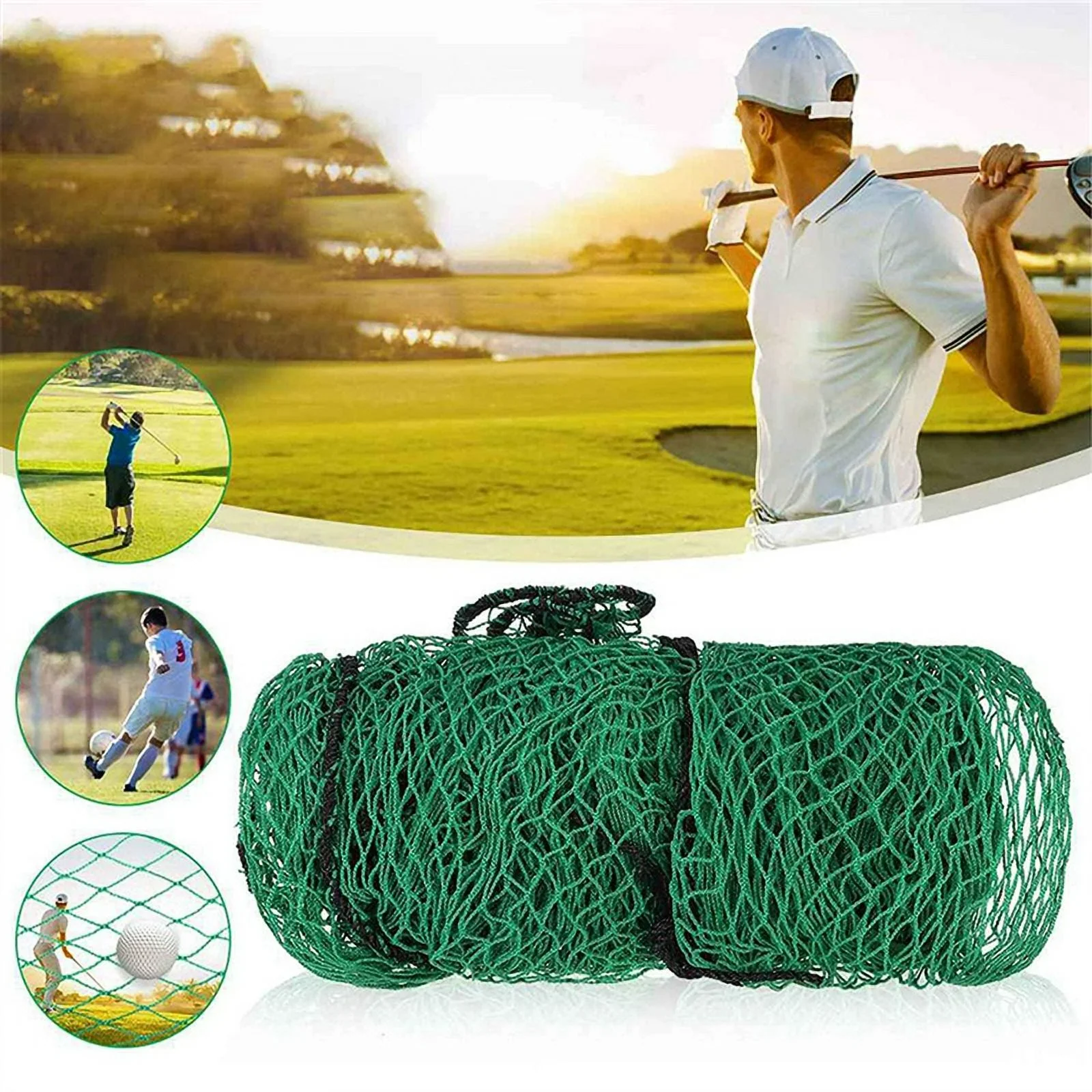 3x3M Golf Practice Net Golf Training Mesh Netting - Image 7