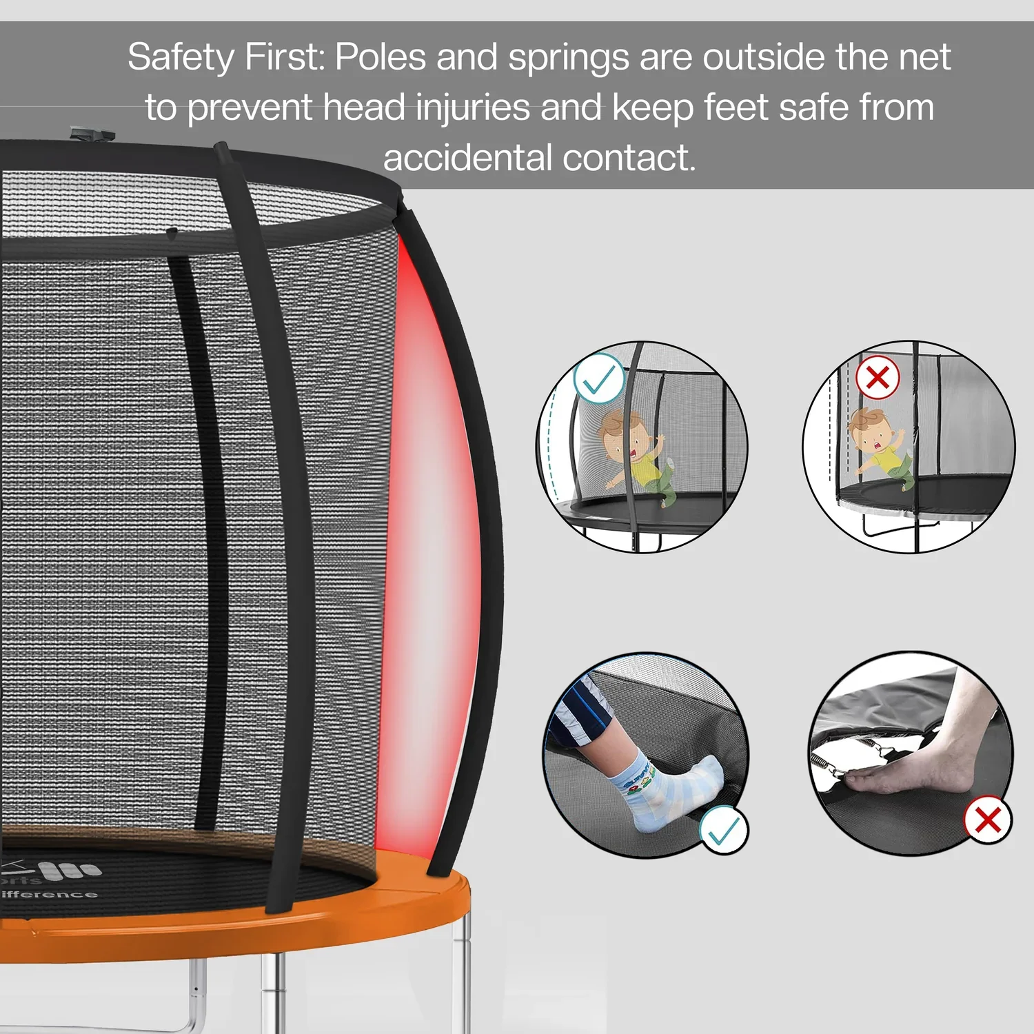12FT Trampoline Trampolines - Image 7