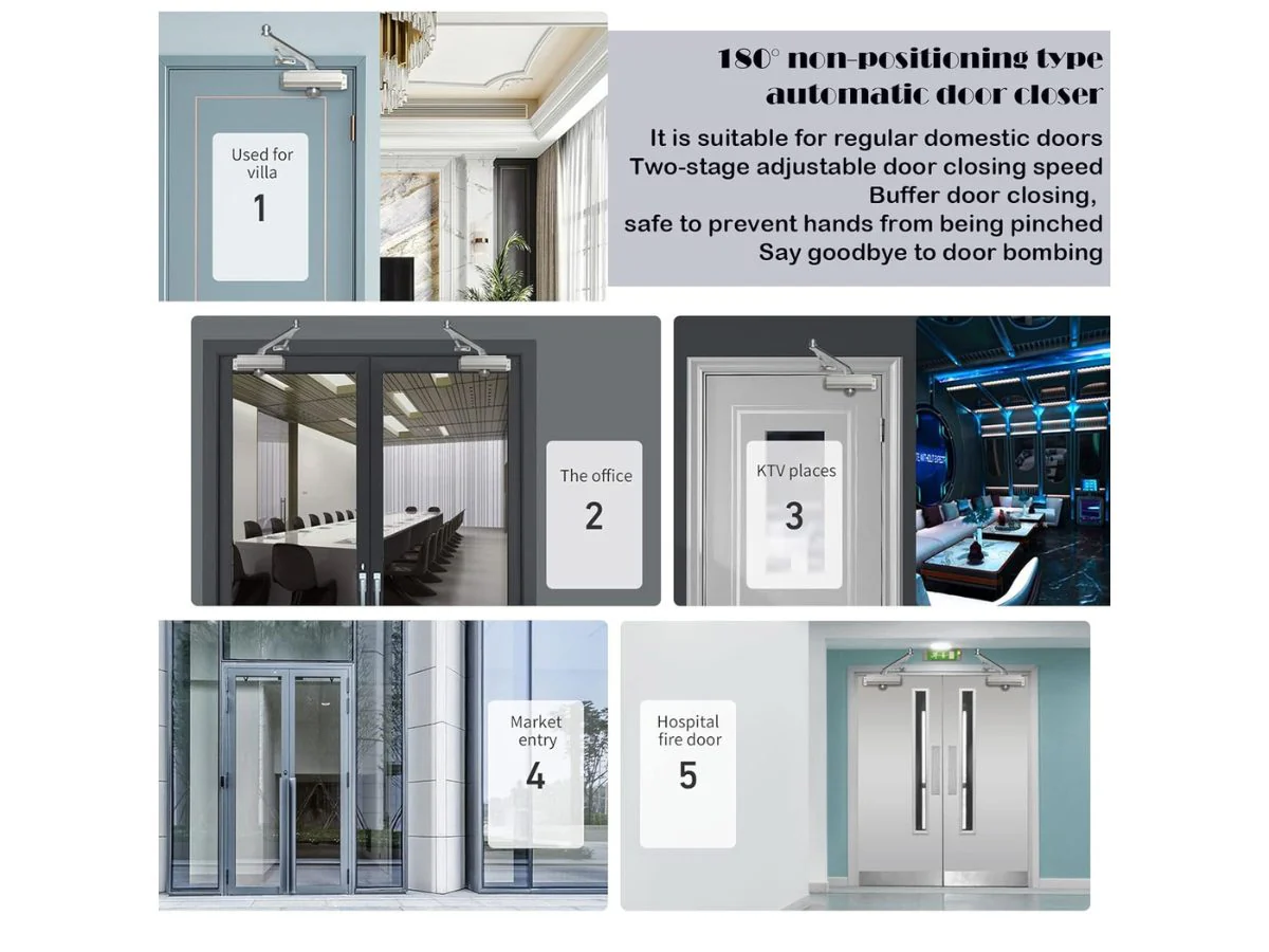 Automatic Door Closer Reversible - Image 9