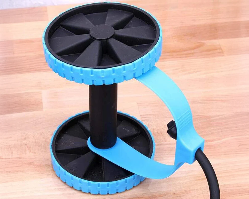 AB Roller – 2-in-1 AB Roller with Resistance Bands for Core Strength - Image 5
