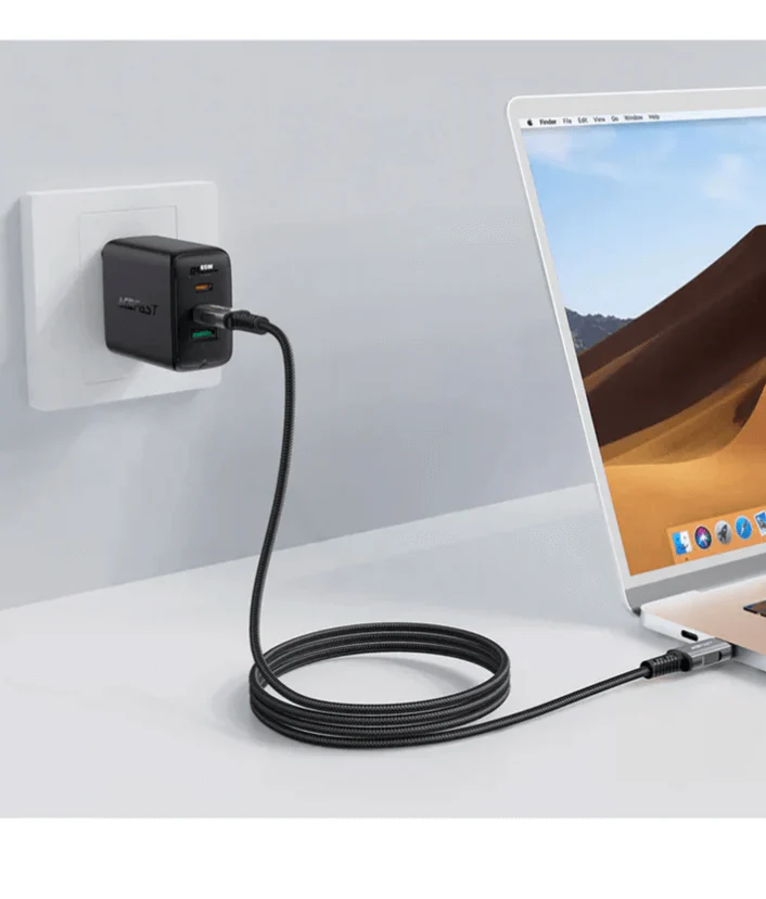 ACEFAST 240W USB-C to USB-C Cable NZ – Super Durable PD Cable C1-09 - Image 4