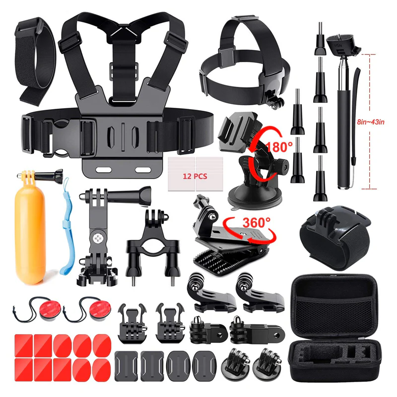 Action Camera Accessories 49-in-1 - Image 12