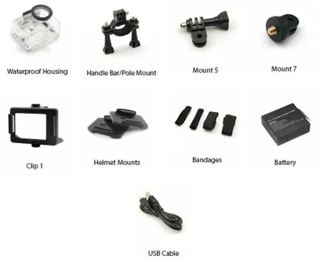 Action Camera Waterproof Sports Cam - Image 8