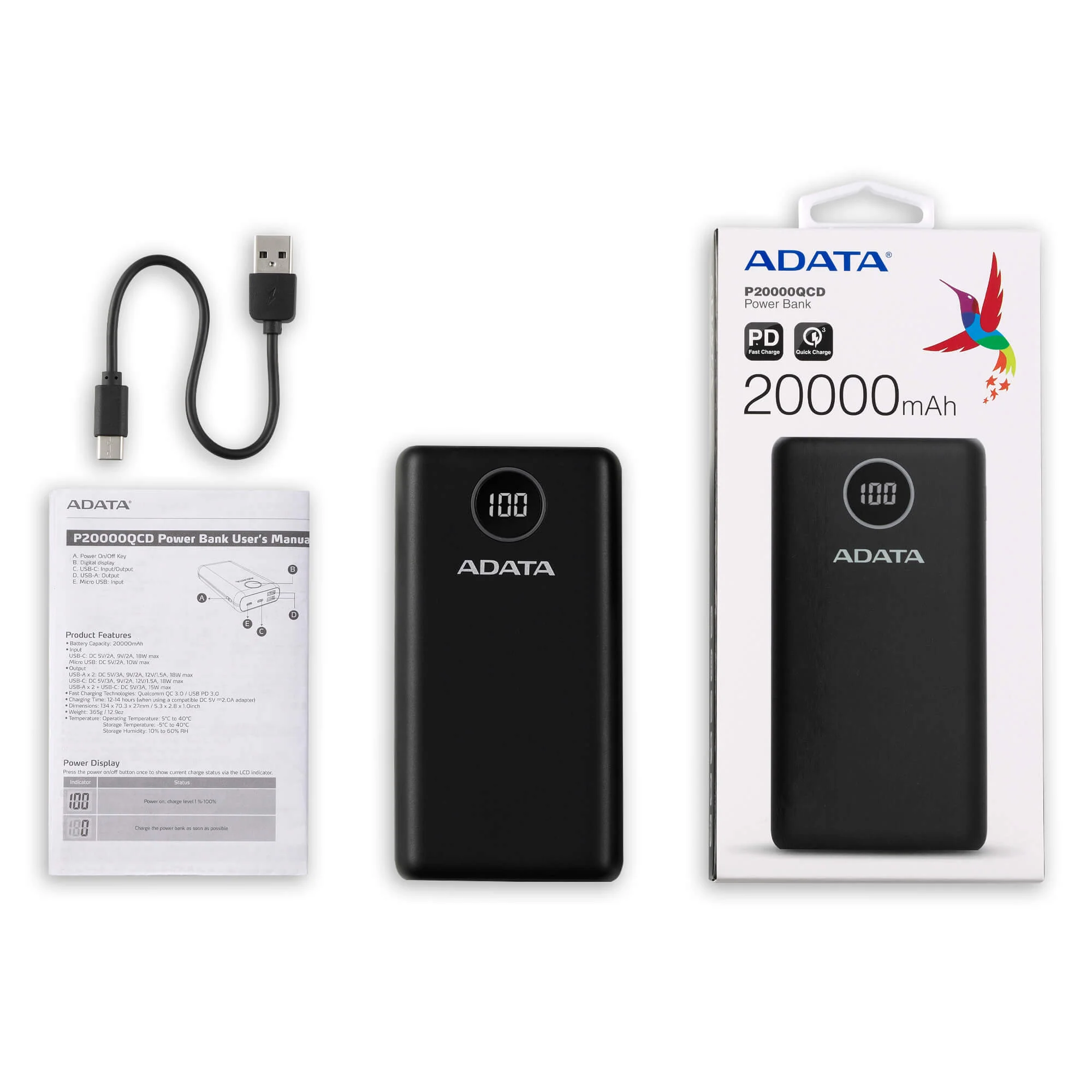 ADATA 20000mAh Quick Charge Power bank - Image 6