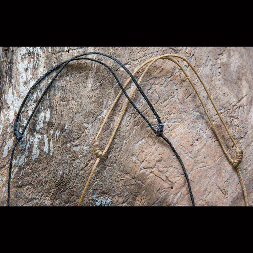 Adjustable Braid Slip Knot Cords -C1 Black / Thick (1.8mm) - Image 2