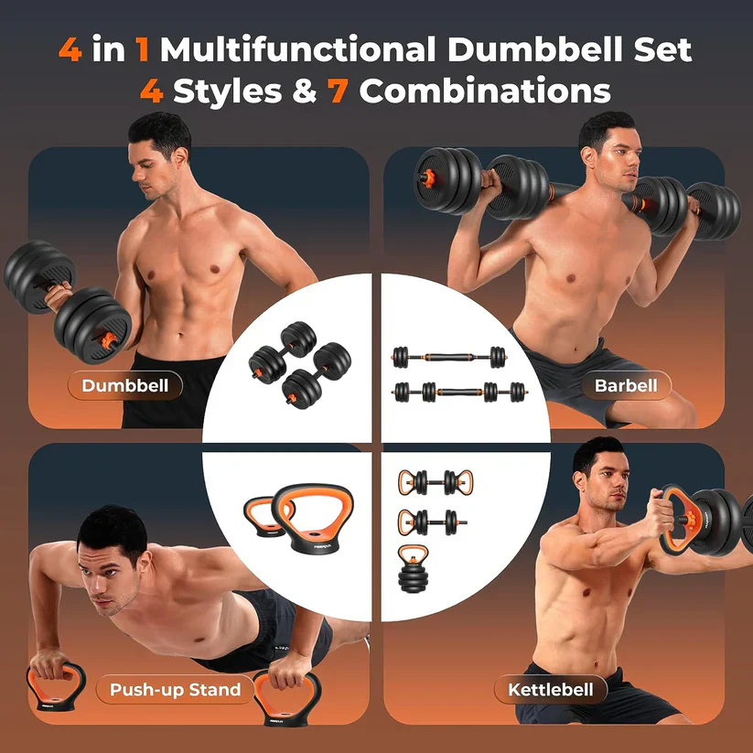 Adjustable Dumbbells 40KG - Image 4