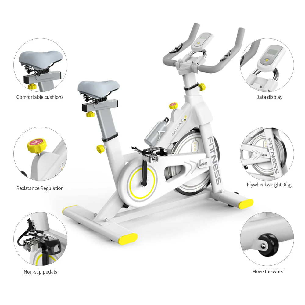 Adjustable Exercise Spin Bike Heavy Duty Spin Bike - Image 2