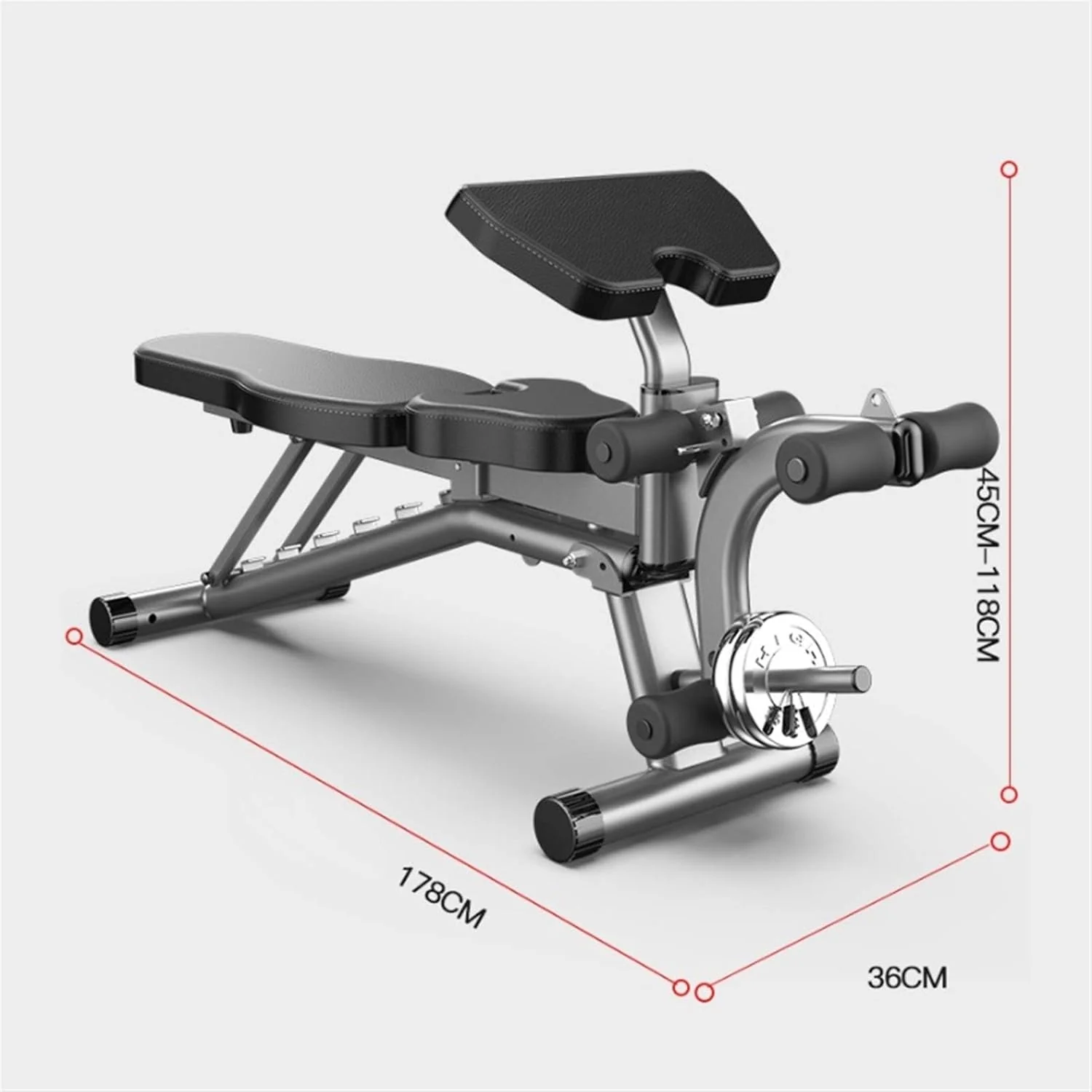 Adjustable FID Sit Up & Weight Bench - Image 3