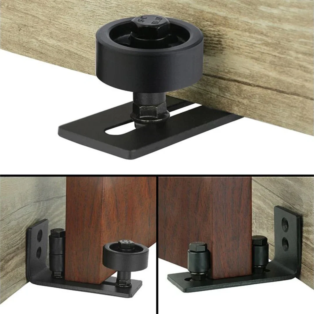 Adjustable Sliding Barn Door Floor Guide Roller - Image 11