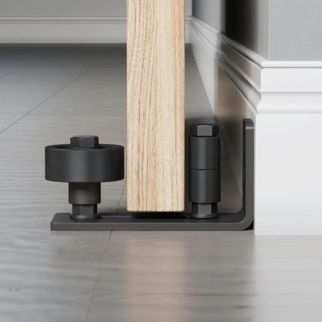 Adjustable Sliding Barn Door Floor Guide Roller - Image 6