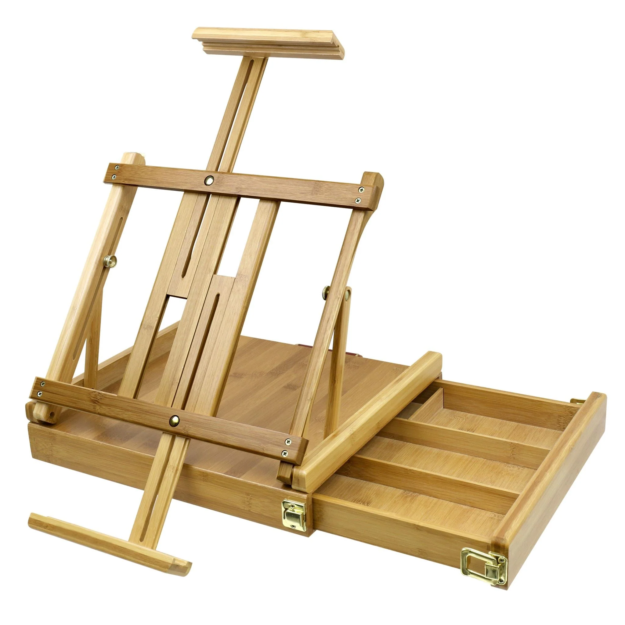 Adjustable Wood Table Sketch box Easel - Image 5
