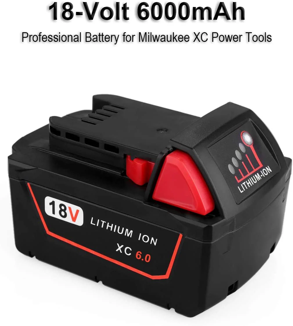 Aftermarket Milwaukee M18 18V 6.0Ah Battery - Image 3