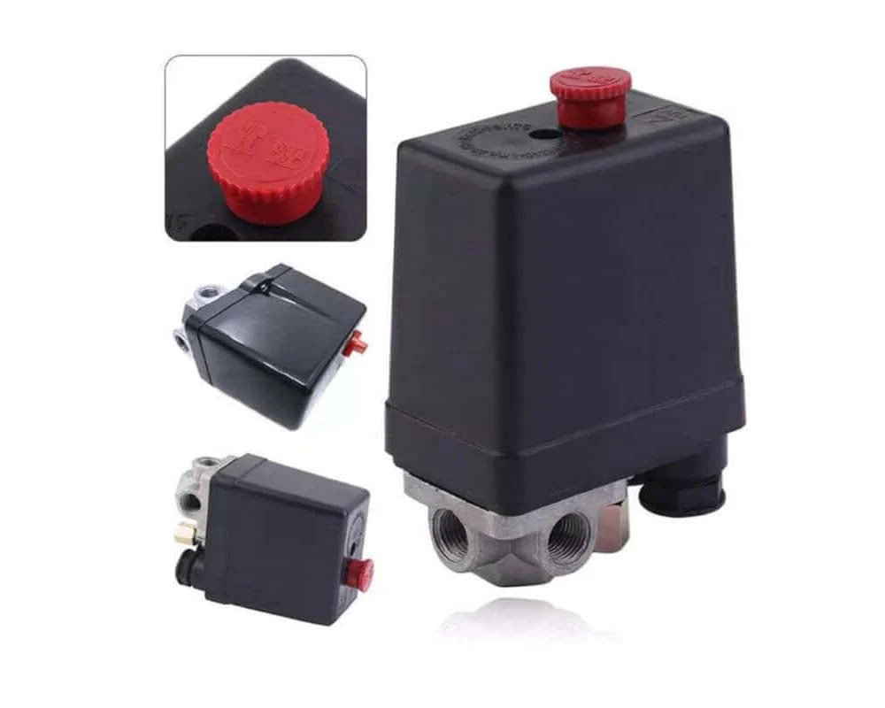 Air Compressor Pressure Switch 115 PSI 4 Port 1/4 NPT - Image 4