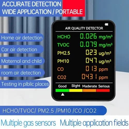 Air Quality Monitor - 6 in 1 - Image 3