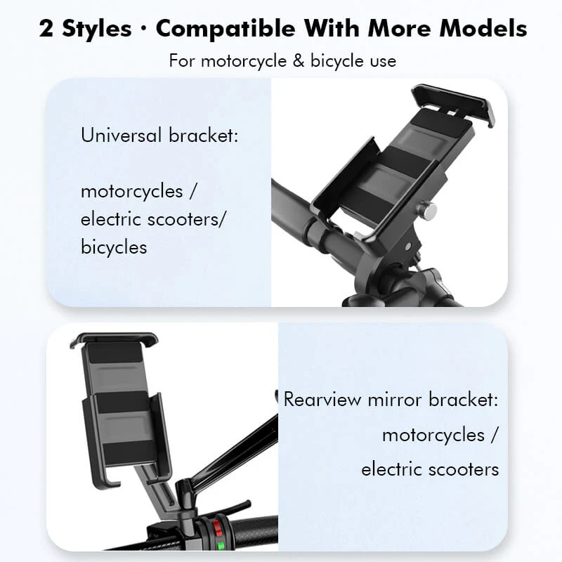 Aluminum Alloy Bike / Motorcycle Phone Holder ( Phone Mount ) - Image 3