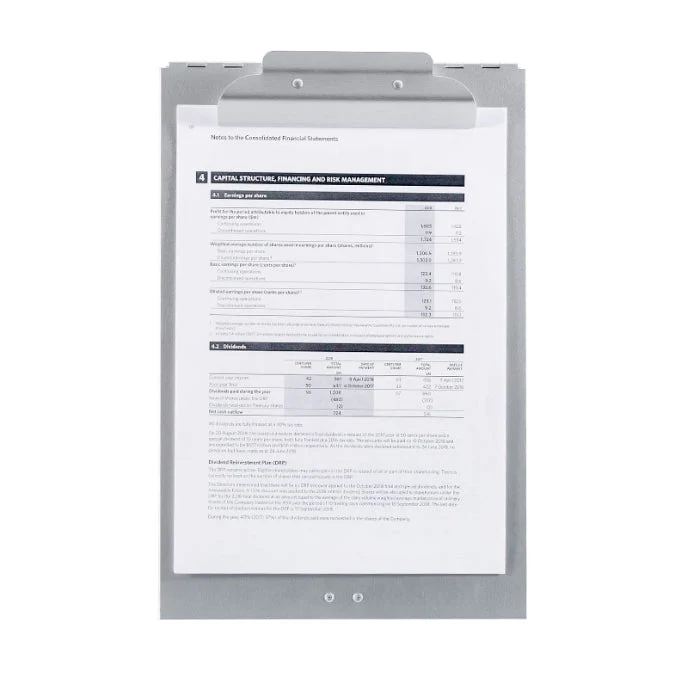 Aluminum Clipboard with Storage - Image 4