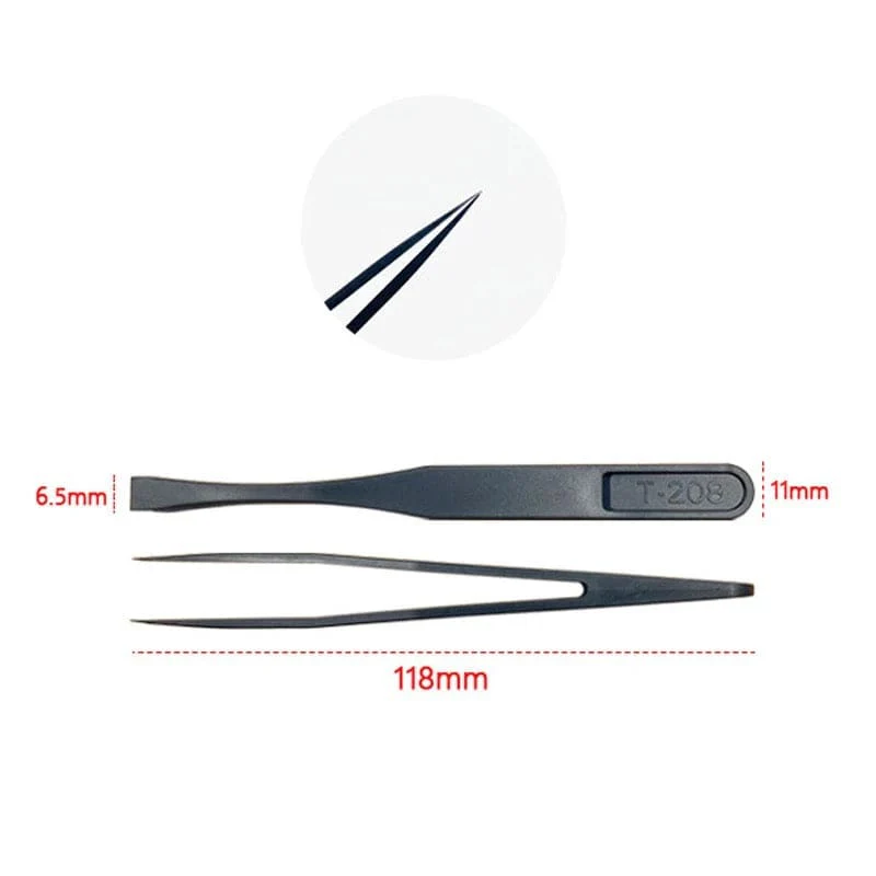 Anti-static Plastic Tweezers (8 piece) - Image 11