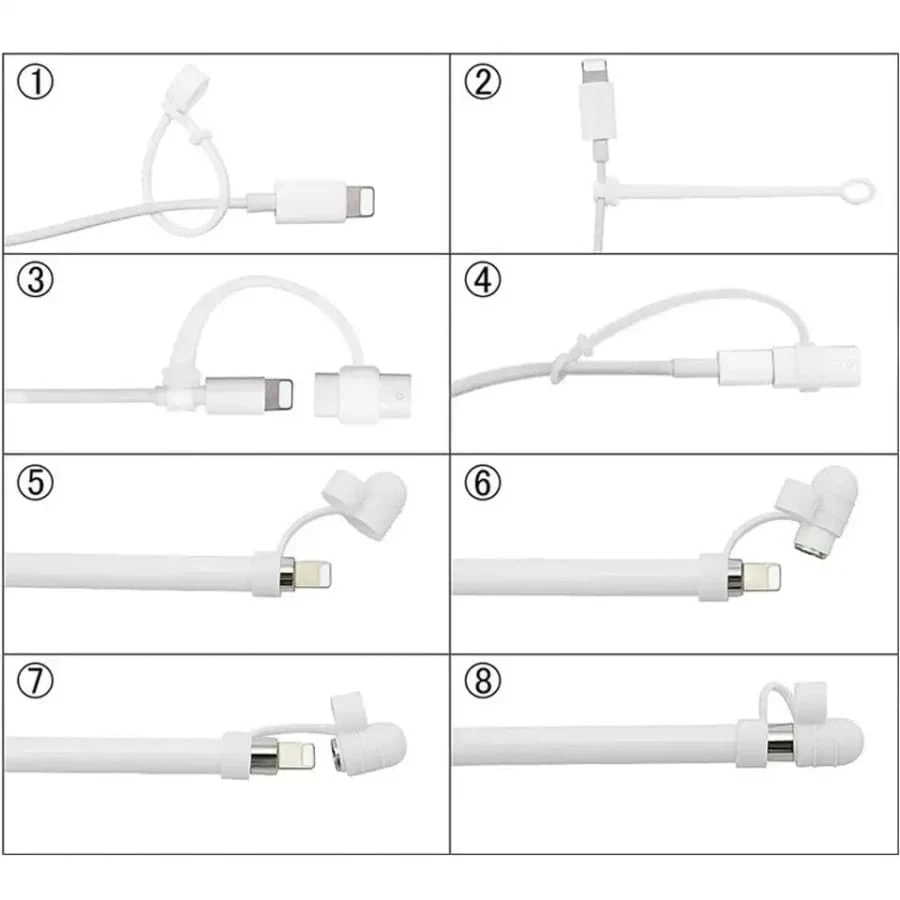 Apple Pencil Cap Holder / Nib Cover / Adapter Tether - Image 5