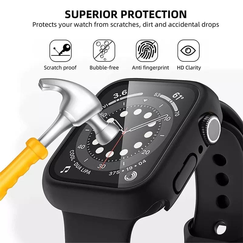 Protective Case for Apple Watch Series 3 (42mm) (Black) - Image 4