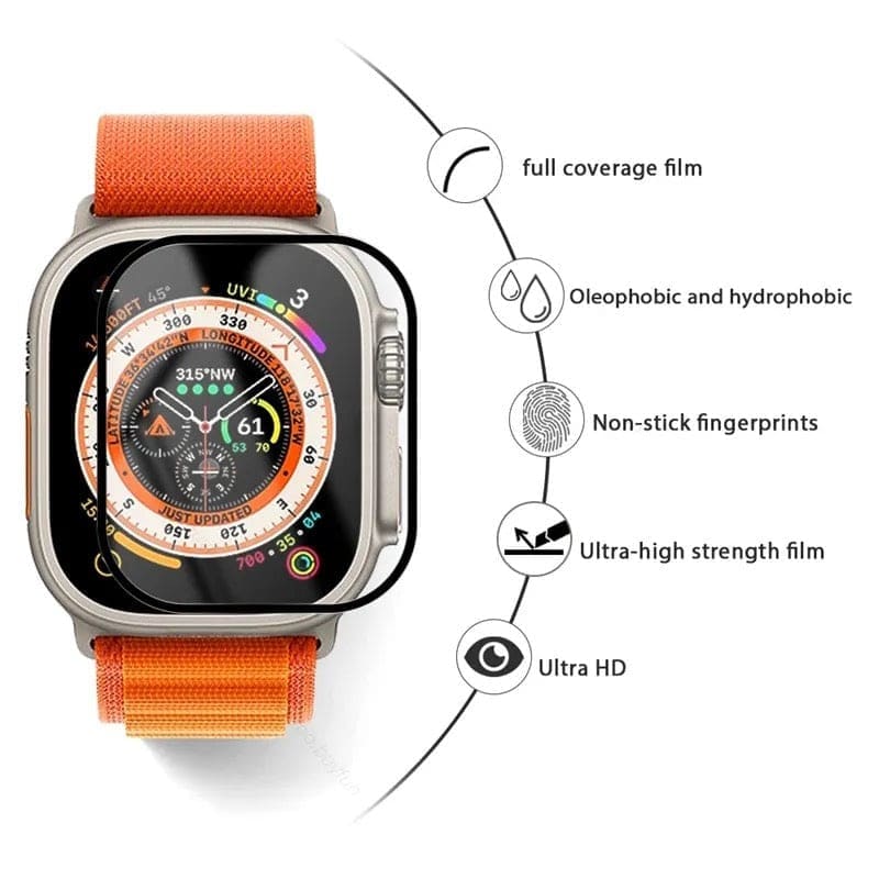 Screen Protectors for Apple Watch Ultra Watch (Pack of 2) - Image 3