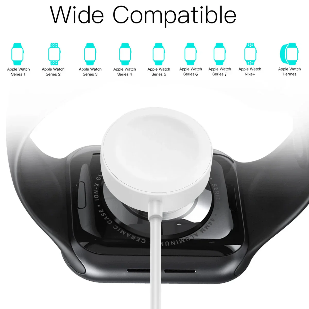 Apple Watch Charger Wireless Replacement Charger (USB) - Image 3
