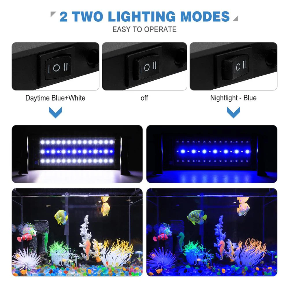 Aquarium Light Fish Tank Lights 90CM - Image 4