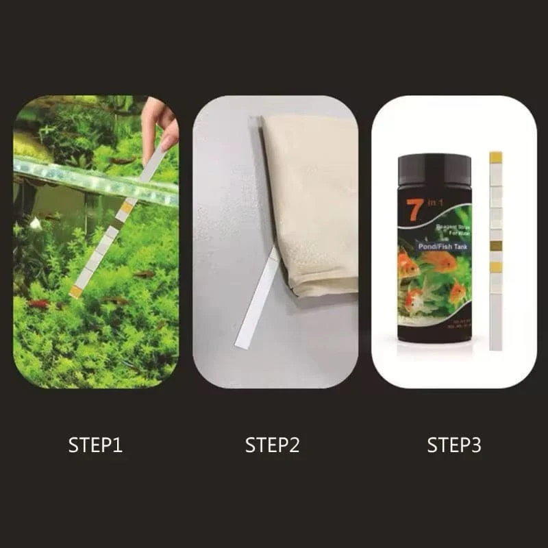 Aquarium Water Quality Test Strips (7 Parameters) - Image 5